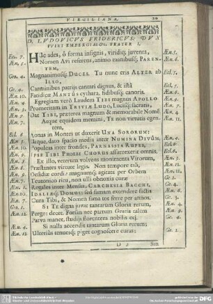 D. Ludovicus Fridericus Dux Wirtembergiae [et]c. Frater I.