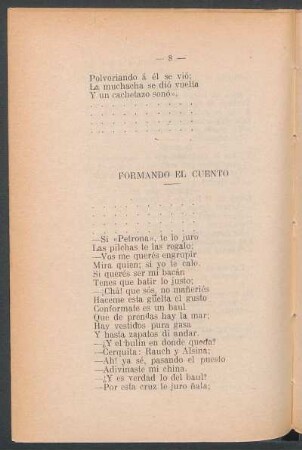 Formando el cuento
