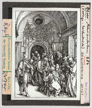 Albrecht Dürer, Marienleben, Beschneidung Christi