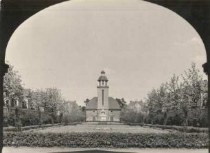 Lauta, Kirche : Lauta. Evangelische Kirche. Außenansicht