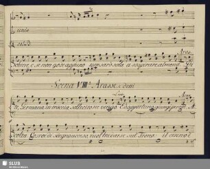 [Recitativo] Scena 8: Di te germana in traccia