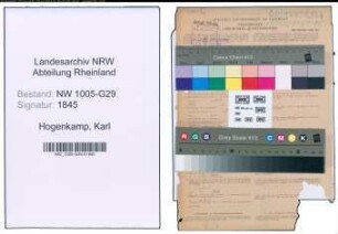 Entnazifizierung Karl Hogenkamp , geb. 02.08.1897 ()