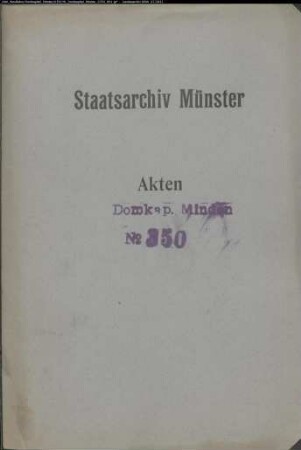 Vermächtnis des Propstes Kostken