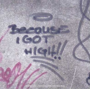 Because I GOT HIGH!!