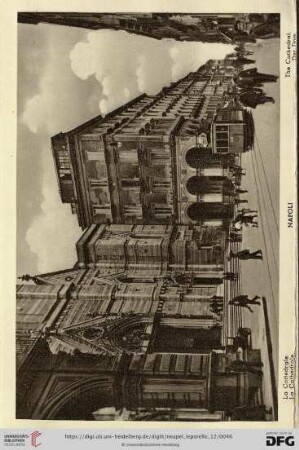 Napoli – La Cattedrale. – La Cathédrale. – The Cathedral. – Der Dom.