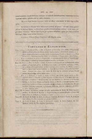 Tabularum Explicatio.