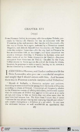 Chapter XVI (1535)