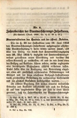 Neue Gesetze, Verordnungen etc. für das Königreich Bayern. 8. 1860/61 (1862)