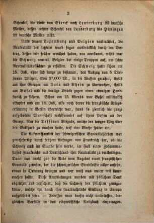 Der Krieg um die Rheingrenze 1870 : politisch und militärisch dargestellt ; mit Kriegskarten und Plänen, 2