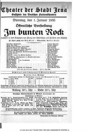 Im bunten Rock