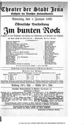 Im bunten Rock