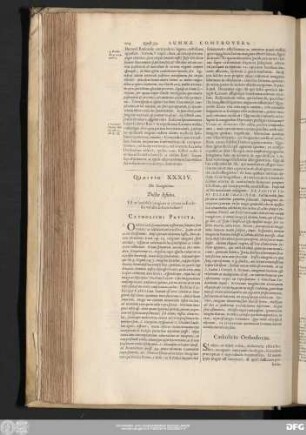 Quaestio XXXIV. De Imaginibus.