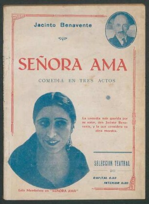 [Fotografía de Jacinto Benavente]