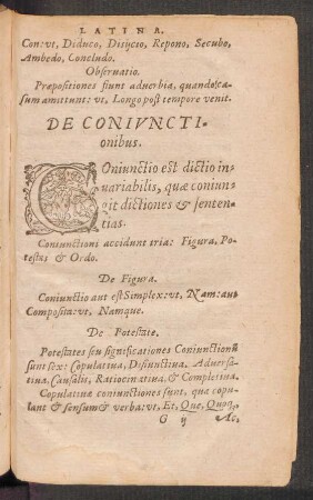 De Coniunctionibus.