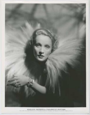 Marlene Dietrich (Los Angeles, 1934) (Archivtitel)