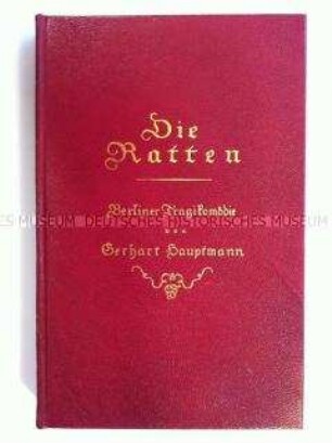 Die Ratten von Gerhart Hauptmann