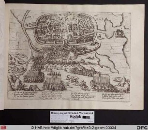 Belagerung der Stadt Alkmaar, September 1573.