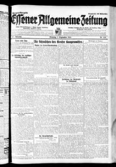 Essener allgemeine Zeitung. 1918-1943