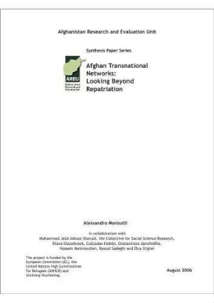 Afghan transnational networks : looking beyond repatriation