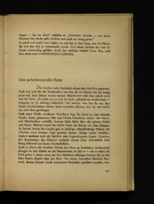 Das geheimnisvolle Haus