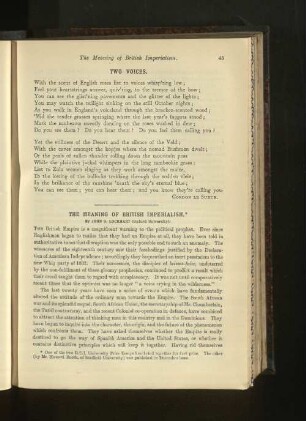 The Meaning Of British Imperialism.