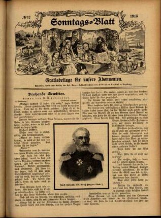 Ausgabe vom Sonntag, den 27. April 1913.