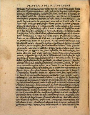 Della Filosofia Natvrale : Distinta In Dve Parti, Con vn trattato intitolato Instrumento Et Di Nvovo Aggivnta A Qveste, la terza Parte, ..., [1]