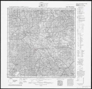 Meßtischblatt 16101 : Rominten, 1941 : Rominten. - Aufn 1920, hrsg. 1925, letzte Nachtr. 1940. - 1:25000. - [Berlin]: Reichsamt für Landesaufnahme, 1941. - 1 Kt.