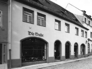 Meißen-Altstadt, Fleischergasse 10. Wohnhhaus mit Läden (um 1560 ?). Straßenansicht