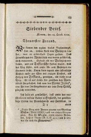 Siebender Brief.
