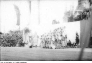 Dresden, Heinz-Steyer-Stadion, Auftritt des Moissejew-Ensemble, 3./4. Januar 1950