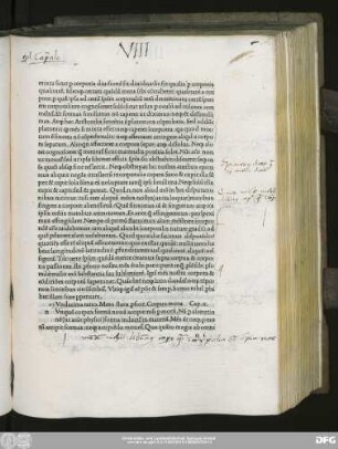 Undecima ratio. Mens statu p[ro]ficit. Corpus motu Cap.x.