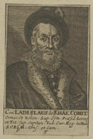 Bildnis von Ladislaus de Khäk