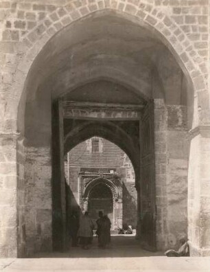 Jerusalem. Tor Bab el-Silseleh zum Tempelberg
