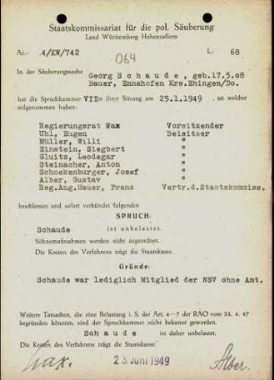 Schaude, Georg