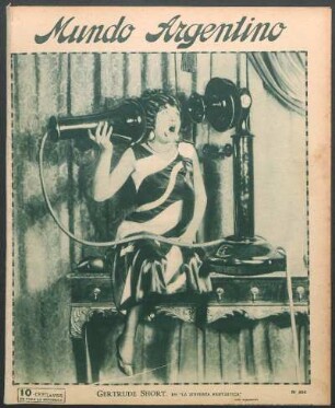 Gertrude Short. En "La sinfonía fantástica" [Fotografía]