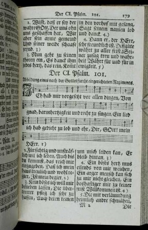 Der CI. - CX. Psalm