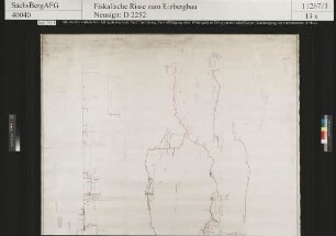 Güte Gottes und König David Erbstolln bei Scharfenberg, Grubenbaue