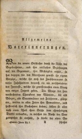Ideen über die Politik, den Verkehr und den Handel, der vornehmsten Völker der alten Welt, Erster Theil, Erste Abtheilung. Th. 1, Asiatische Völker ; Abth. 1, Einleitung, Perser