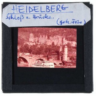 Heidelberg, Schloss,Heidelberg, Alte Brücke