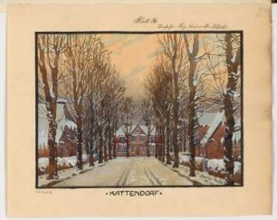 Eisenbahnempfangsgebäude Monatskonkurrenz Oktober 1916: Perspektivische Ansicht