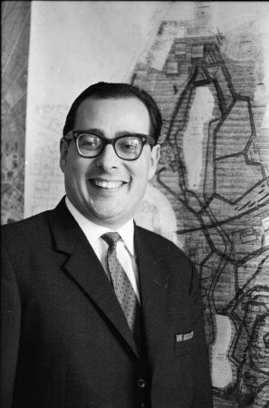 Porträt des Jahres 1963: Gartenbaudirektor Robert Mürb.