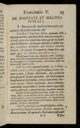 43-53, V. De bonitate & malitia morali
