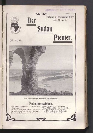 Oktober u. November 1907. Nr. 10 u. 11.