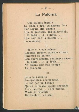 La paloma