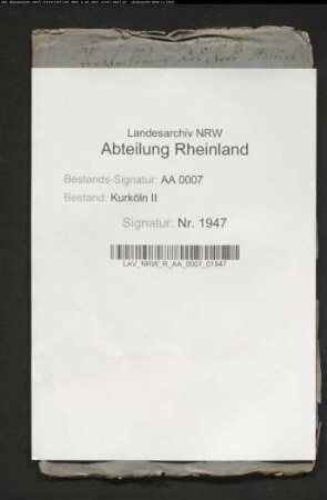 Verpachtung des Hofs Herrig im Amt Lechenich an Petrus Spurk