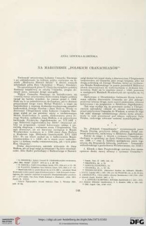 Na marginesie "Polskich Cranachianów"