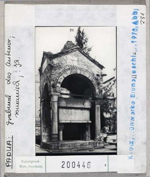 Padua: Grabmal des Antenor