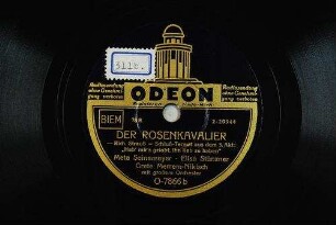Der Rosenkavalier : Schluß-Terzett aus dem 3. Akt: "Hab' mir's gelobt, ihn lieb zu haben" / Rich. Strauß