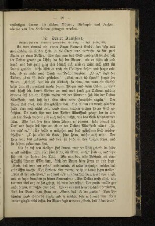 52. Doktor Allwissend.